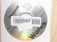 07 EUR Microsoft Works mit Lizenzkey orig-verpackt